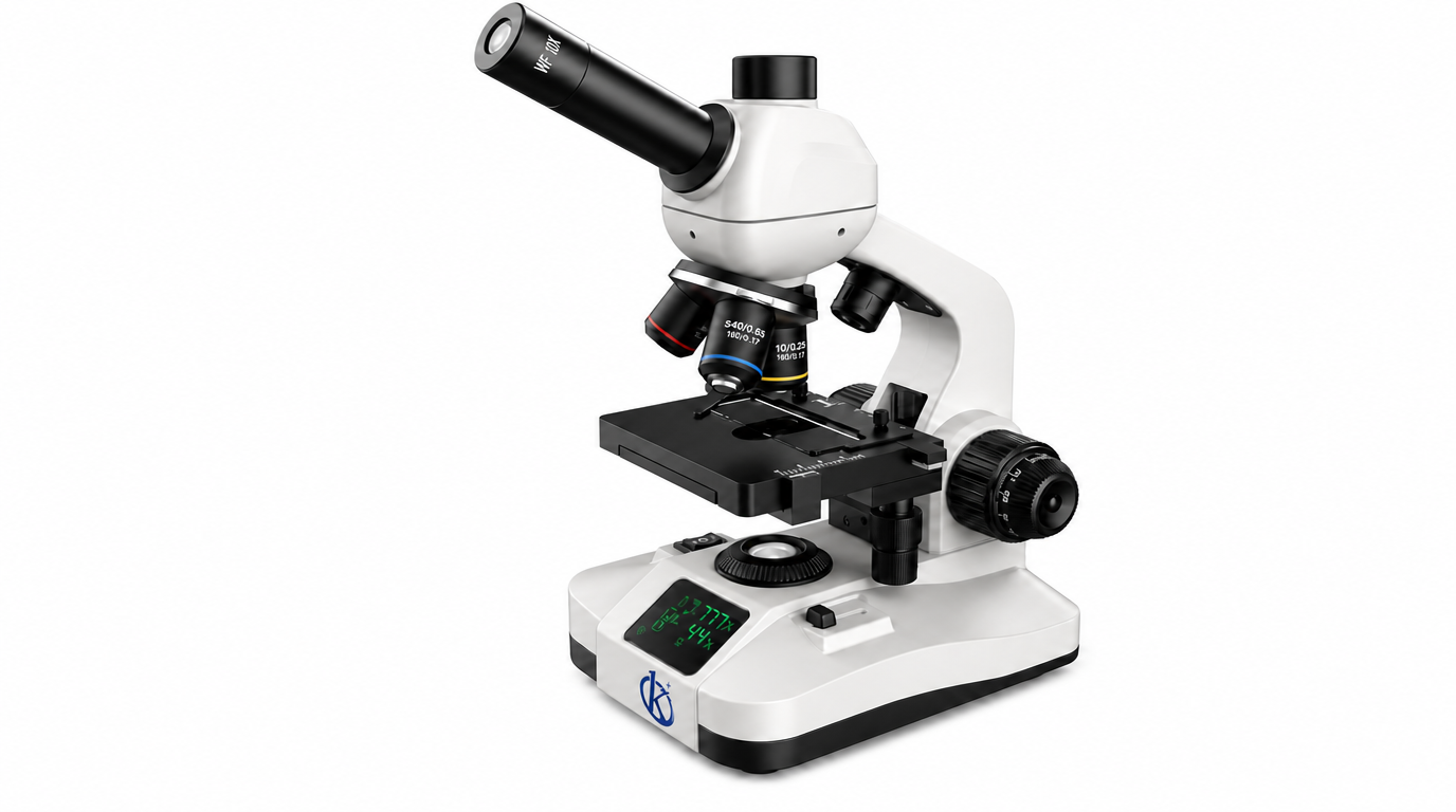 Microscopio con Adaptador Monocular y Fotográfico YR07016-V