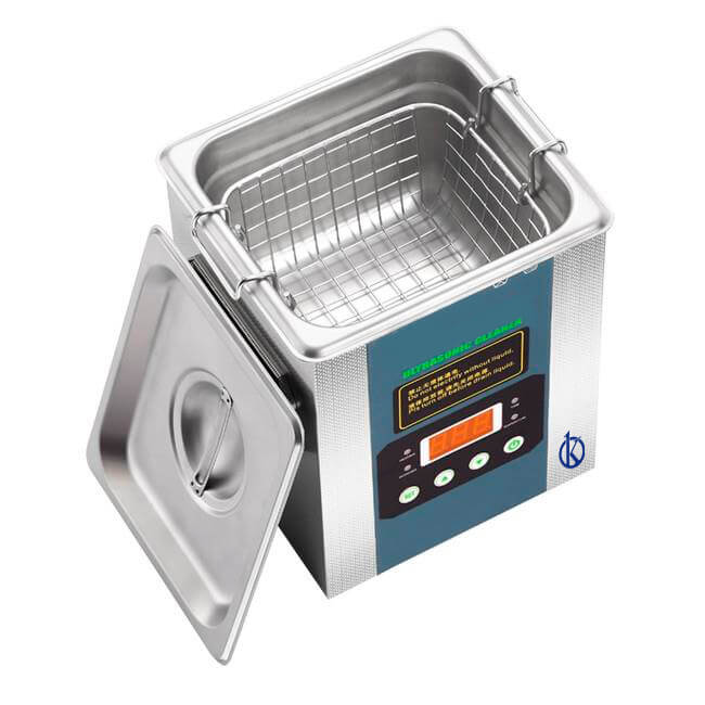 Limpiador Ultrasónico de 2 Litros para Joyería YR05209: Control de Calidad Eficiente