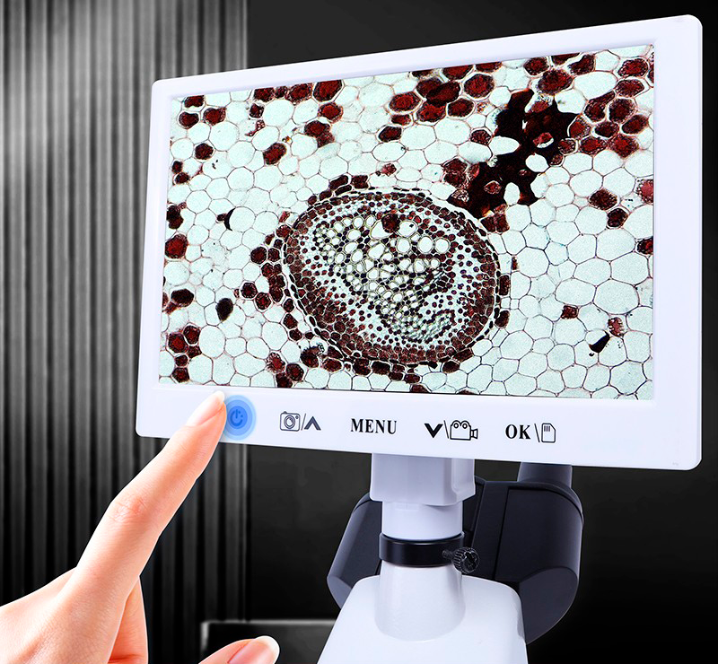 Microscopio digital biológico + USB portátil de doble lente YR05783 // YR05786 – 3