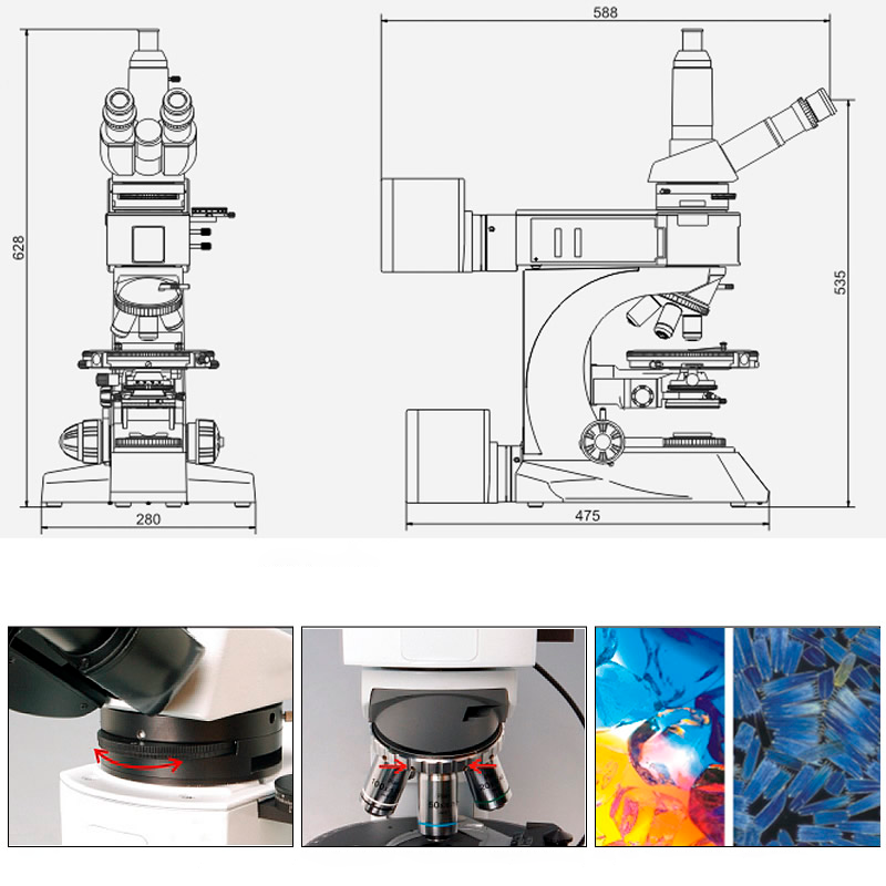 Microscopios Polarizadores: Innovación en la Observación Científica
