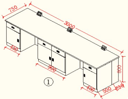 Banco de Trabajo de Laboratorio de Acero Inoxidable 304 YR06013-1 // YR06013-13 – 5