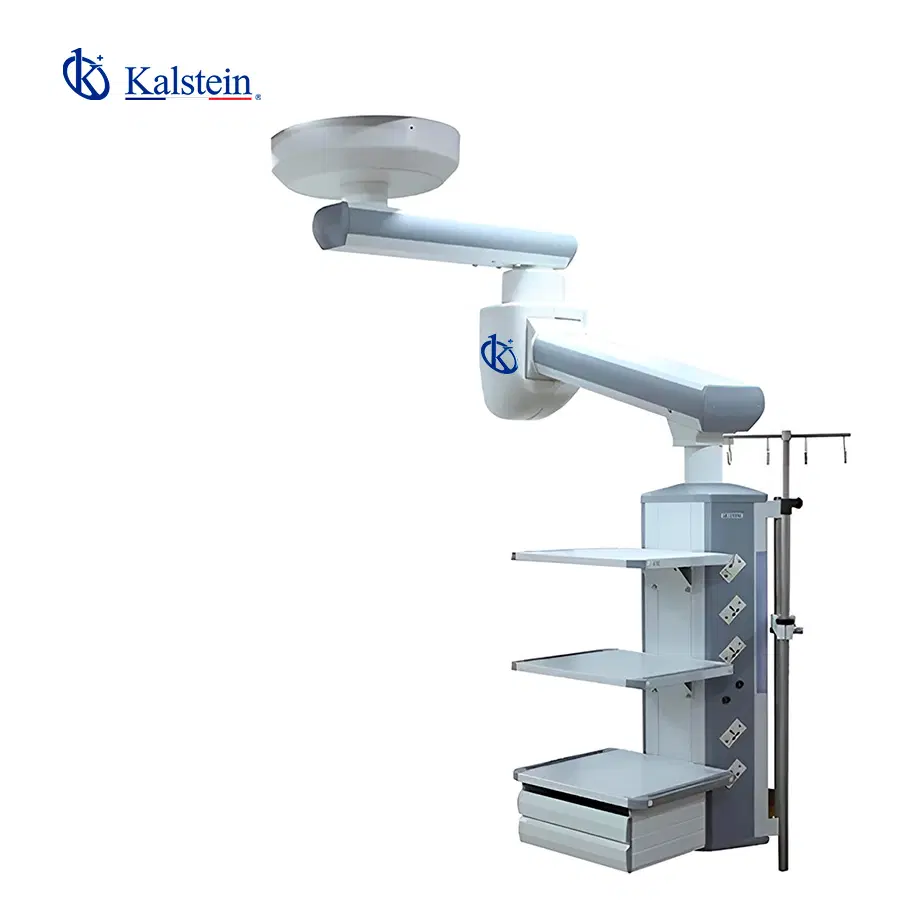 Comparativa de Diseño y Funcionalidad: Colgante de Endoscopia de Doble Brazo Eléctrico YR02088 vs. FBS 1200